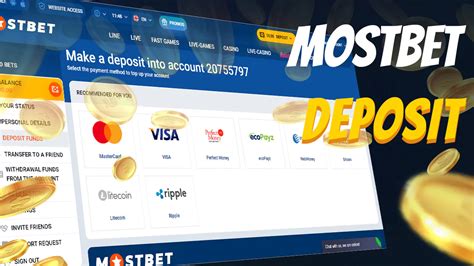 Mostbet Deposit and Withdrawal .